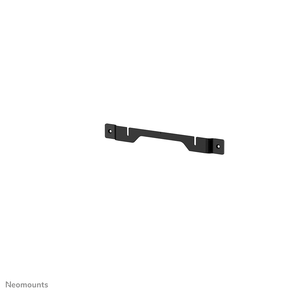Neomounts WL30-724BL1 Muurbeugel voor Sonos Ray - eenvoudige installatie - incl. waterpas - ultradun (14 mm) - antislippads - zwart