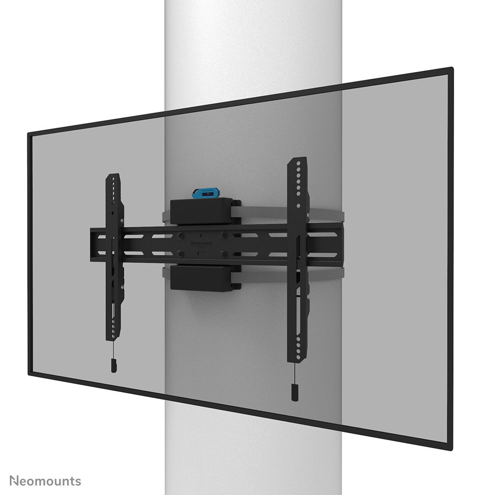 Neomounts WL30S-910BL16 vlakke pilaarsteun voor 40-75" schermen - Zwart