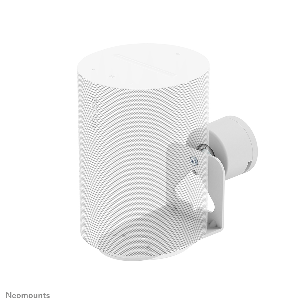 Neomounts WL35-722WH1 Muurbeugel voor Sonos Era 100 & 300 - minimalistisch design - vrij draai- en kantelbaar tot 30° - ook ondersteboven te monteren - wit