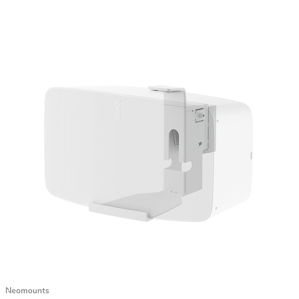 Neomounts WL35-725WH1 Muurbeugel voor Sonos PLAY:5 & Five - draaibaar tot 30° - kantelbaar tot 15° - kabelmanagement - wit