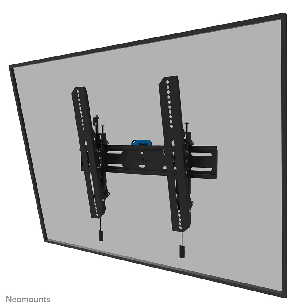 Neomounts LEVEL-850 WL35S-850BL14 Kantelbare TV-beugel wand - 32-75" - max 50 kg - VESA 100x100-400x400 - d 3,5 cm - niveauverstelling - vergrendelbaar (incl. veiligheidsschroef, excl. slot) - Rapid Install-model incl. montagesjabloon - zwart