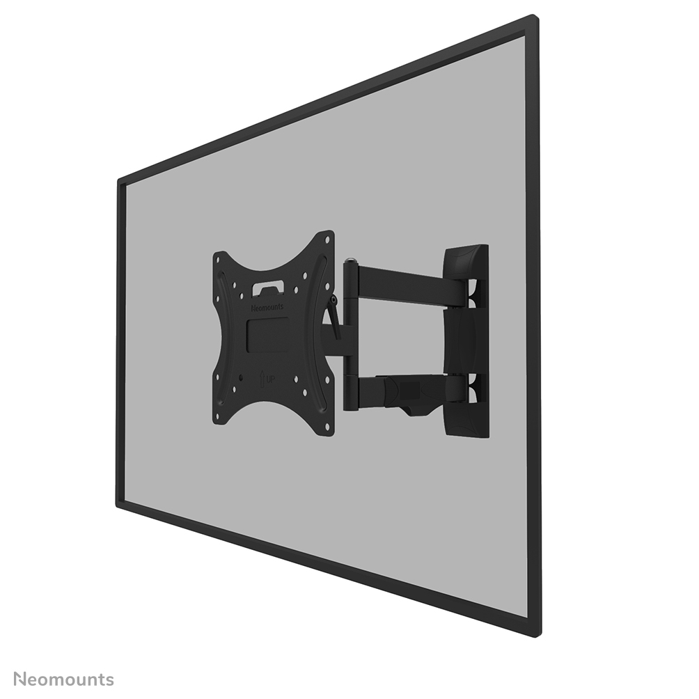 Neomounts LEVEL-550 WL40-550BL12 Full motion TV-beugel wand - 32-55" - max 35 kg - VESA 100x100-200x200 - d 4,5-42 cm - Easy Install-model - zwart