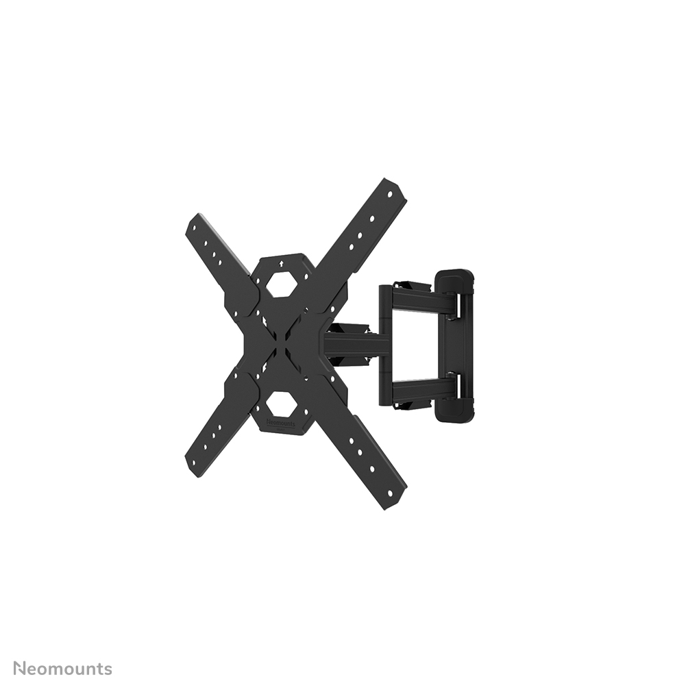 Neomounts LEVEL-850 WL40S-850BL14 Full motion TV-beugel wand - 40-65" - max 40 kg - VESA 100x100-400x400 - d 4,7-55,5 cm - niveauverstelling - Rapid Install-model incl. montagesjabloon - zwart