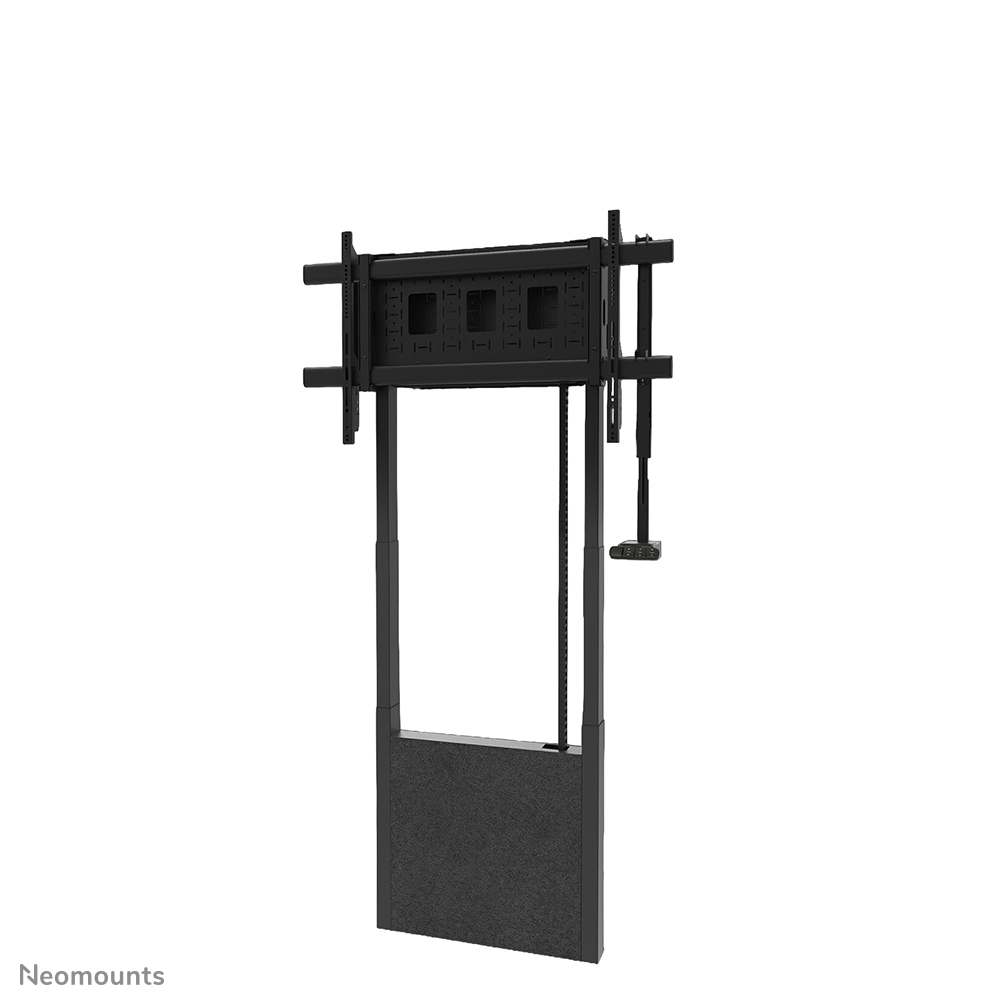 Neomounts MOVE Lift X WL55-885BL1 Vloer-wandsteun - 65-105" - max 120 kg - gemotoriseerde hoogteverstelling 112-212 cm - 50 mm/sec - VESA 200x200-1000x600 - vergrendelbaar - zwart
