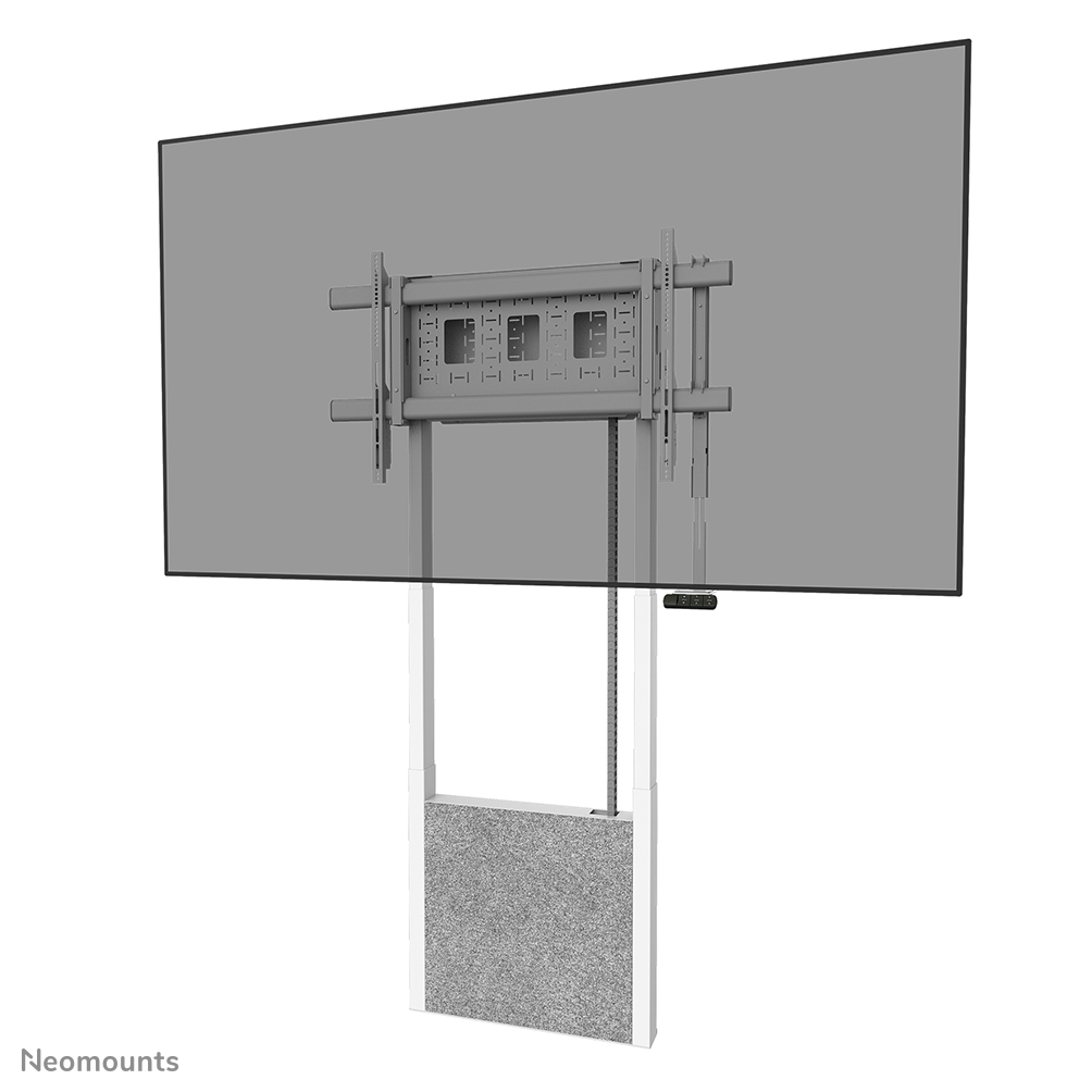 Neomounts MOVE Lift X WL55-885WH1 Vloer-wandsteun - 65-105" - max 120 kg - gemotoriseerde hoogteverstelling 112-212 cm - 50 mm/sec - VESA 200x200-1000x600 - vergrendelbaar - wit